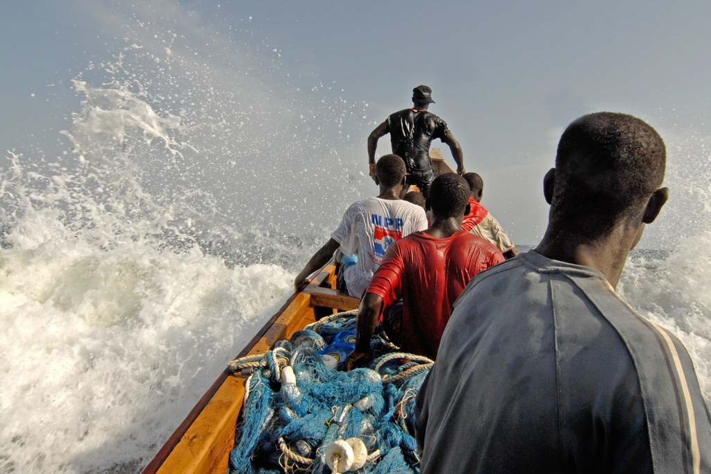 Fisherman swap petrol motors for electric engines