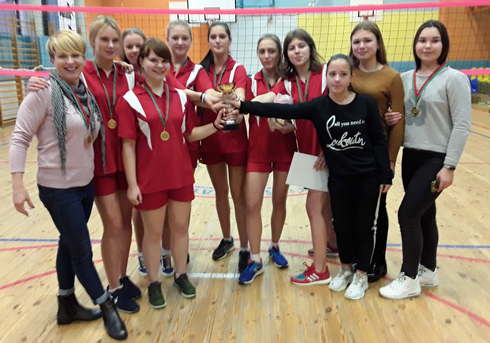 Волейбол. Переходящий кубок ДРОЦ "Надежда" вручен команде "Логос"