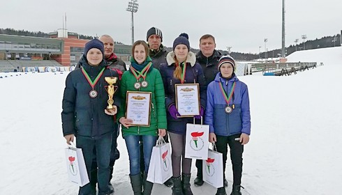 Достойный результат показали вилейчане на соревнованиях "Снежный снайпер"