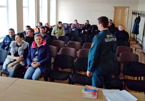 Проведено выступление среди работников ОАО «ПМК 88»