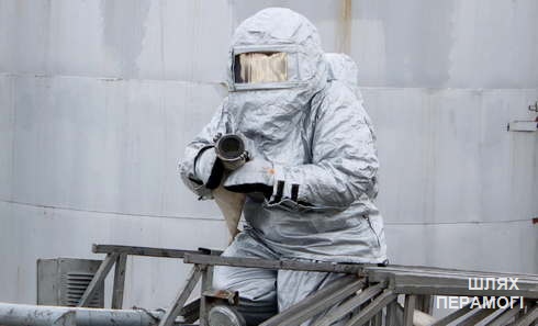 Учения прошли на складе нефтепродуктов