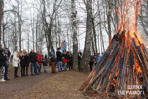 Масленица. Как жители Вилейки провожали зиму Масленица. Как жители Вилейки провожали зиму