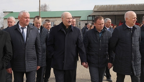Президент Беларуси Александр Лукашенко совершил рабочую поездку в Минскую область