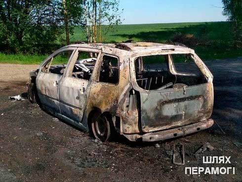 В Вилейском районе во время движения загорелся легковой автомобиль В Вилейском районе во время движения загорелся легковой автомобиль