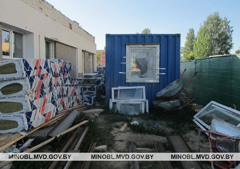 Жителя Молодечненского района, подозреваемого в краже из строительного вагончика в Радошковичах, задержали в Гомеле