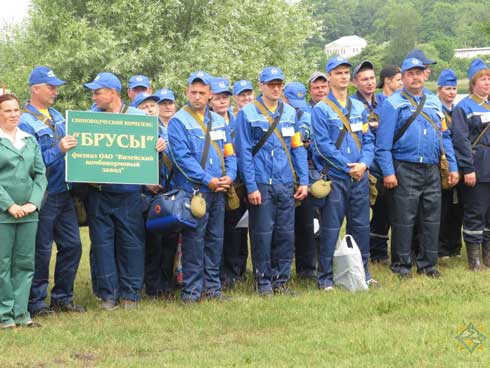 Вілейскі камбікормавы завод заняў II месца ў спаборніцтвах санітарных дружын у Мядзельскім раёне