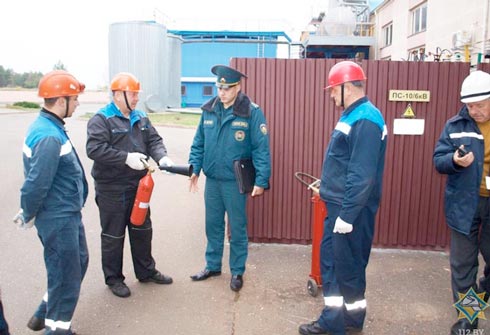 Командно-штабные учения прошли в Вилейке. Условия были максимально приближены к реальным