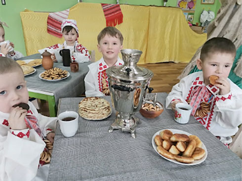 У Шылавіцкім дзіцячым садку шырока адзначалі Масленіцу