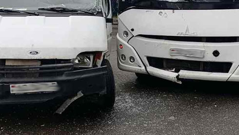 ДТП с участием автобуса произошло в Вилейке