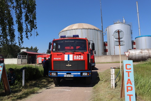 Определен лучший водитель подразделений по ЧС Минской области