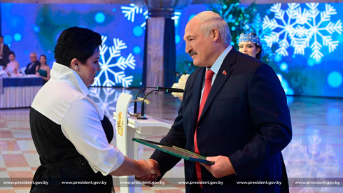 Прием от имени Президента на старый Новый год