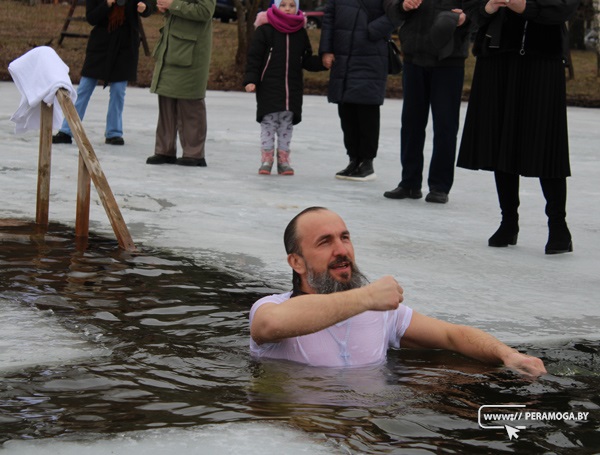 Крещение Господне на Вилейском водохранилище