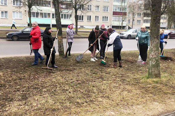 В ритме субботника. Делаем Вилейщину чище и краше