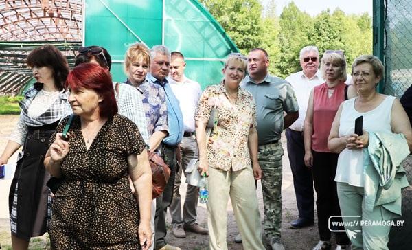 В центре внимания – Куренец. Там прошел день Совета