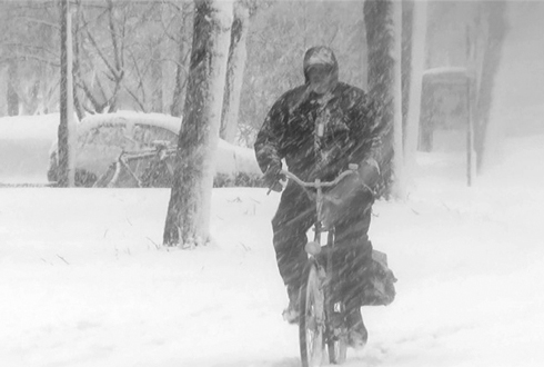 В ГАИ спросили, можно ли зимой ездить на велосипеде