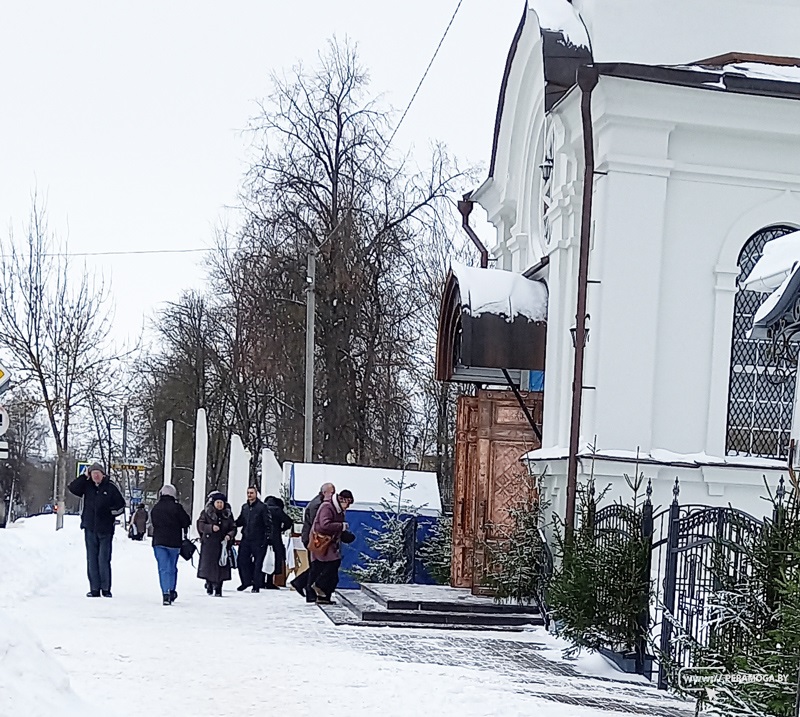 Дорога к храму: накануне Крещения Господне (фото)