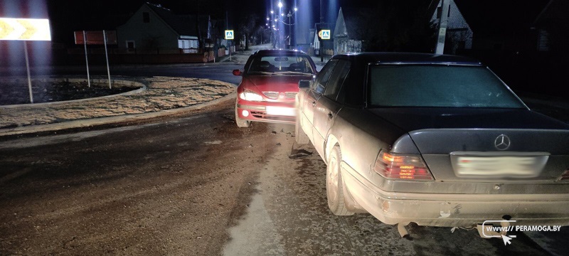 В Вилейке произошло два ДТП: пьяные бесправники сделали себе "подарок" на Новый год