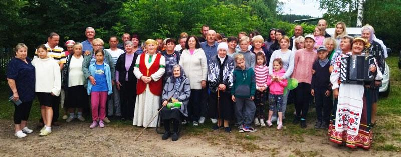 На 120 працэнтаў! Так, па водгуках сяльчан, прайшло свята вёскі Рэчкі