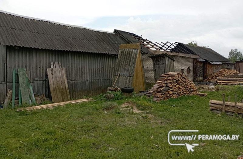 Житель Вилейского района вовремя обнаружил пожар в своем сарае