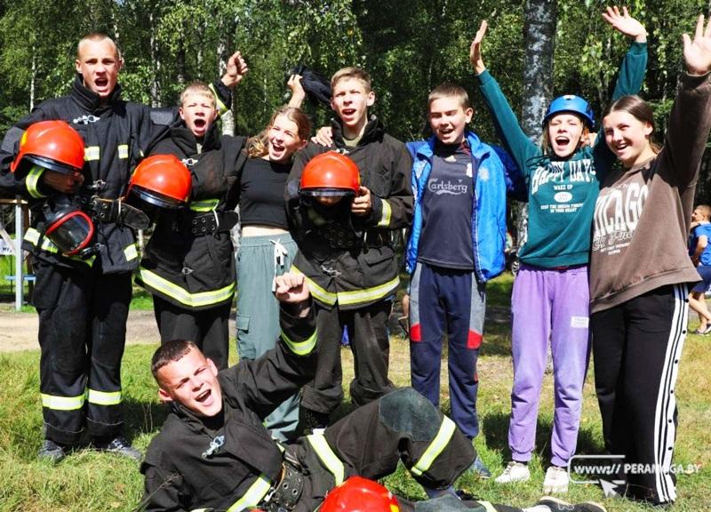 Вилейская команда юных спасателей стала лучшей в Беларуси