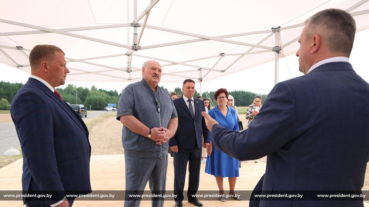 Рабочая поездка в Петриковский район Гомельской области