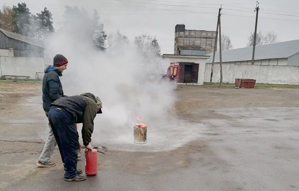 В ОАО «Нарочанские Зори» прошла объектовая тренировка гражданской обороны