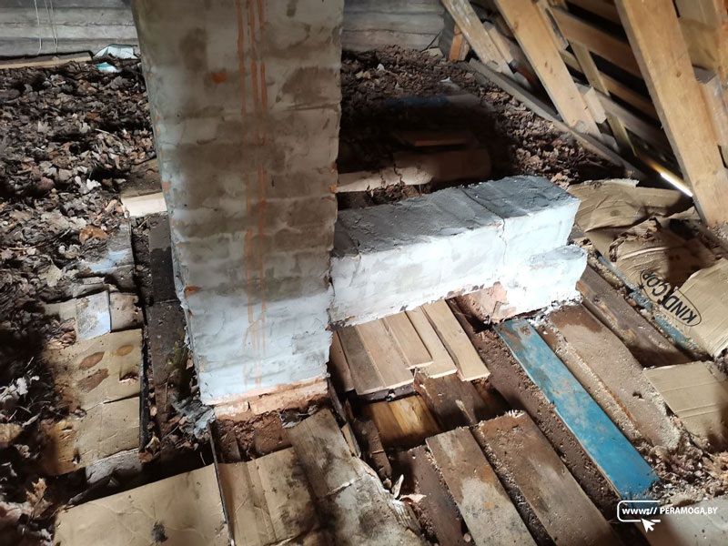 В выходные в Вилейском районе горел жилой дом