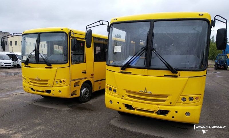 Вилейский автопарк №5: на пригородных маршрутах будут курсировать два новых автобуса