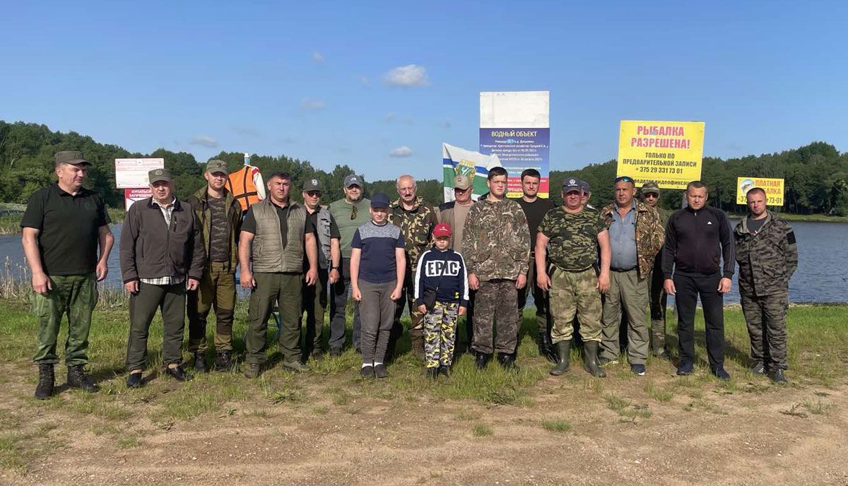 Игорь Мамай из Вилейского района занял призовое место на соревнованиях по лову рыбы