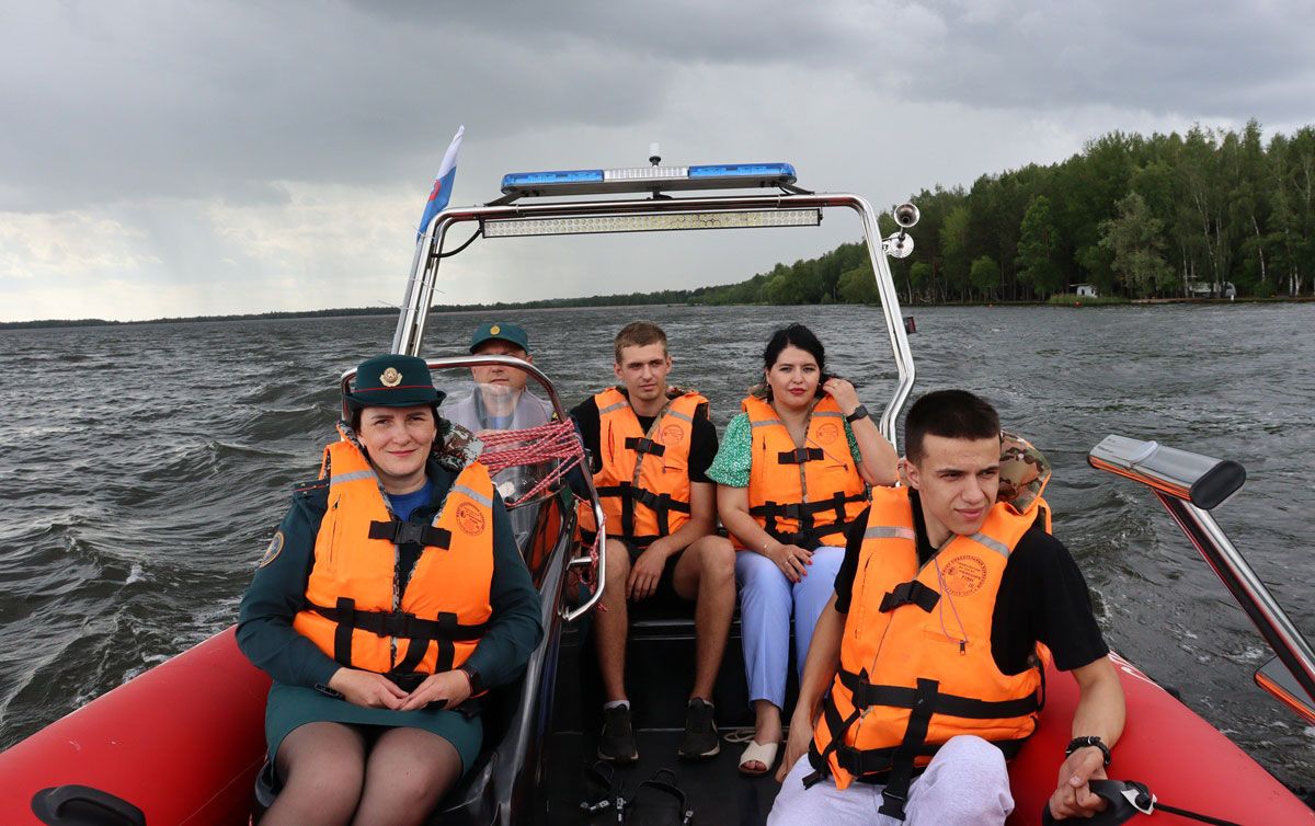 «Летний патруль» – на Вилейском водохранилище