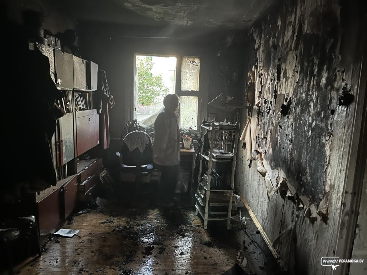 Электрокосилка стала причиной загорания жилого дома в Вилейке