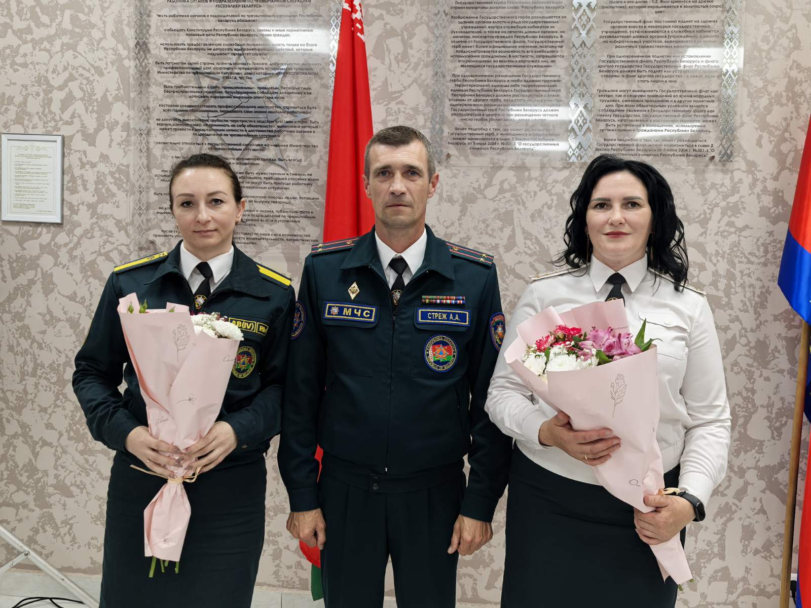 Торжественное мероприятие, посвящённое Дню спасателя, прошло в Вилейском РОЧС