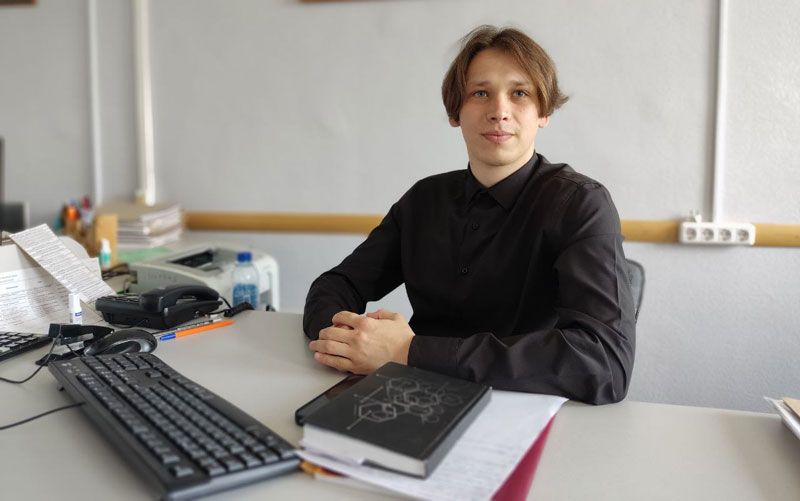 Павел Мацко – самый молодой сотрудник ИМНС по Вилейскому району