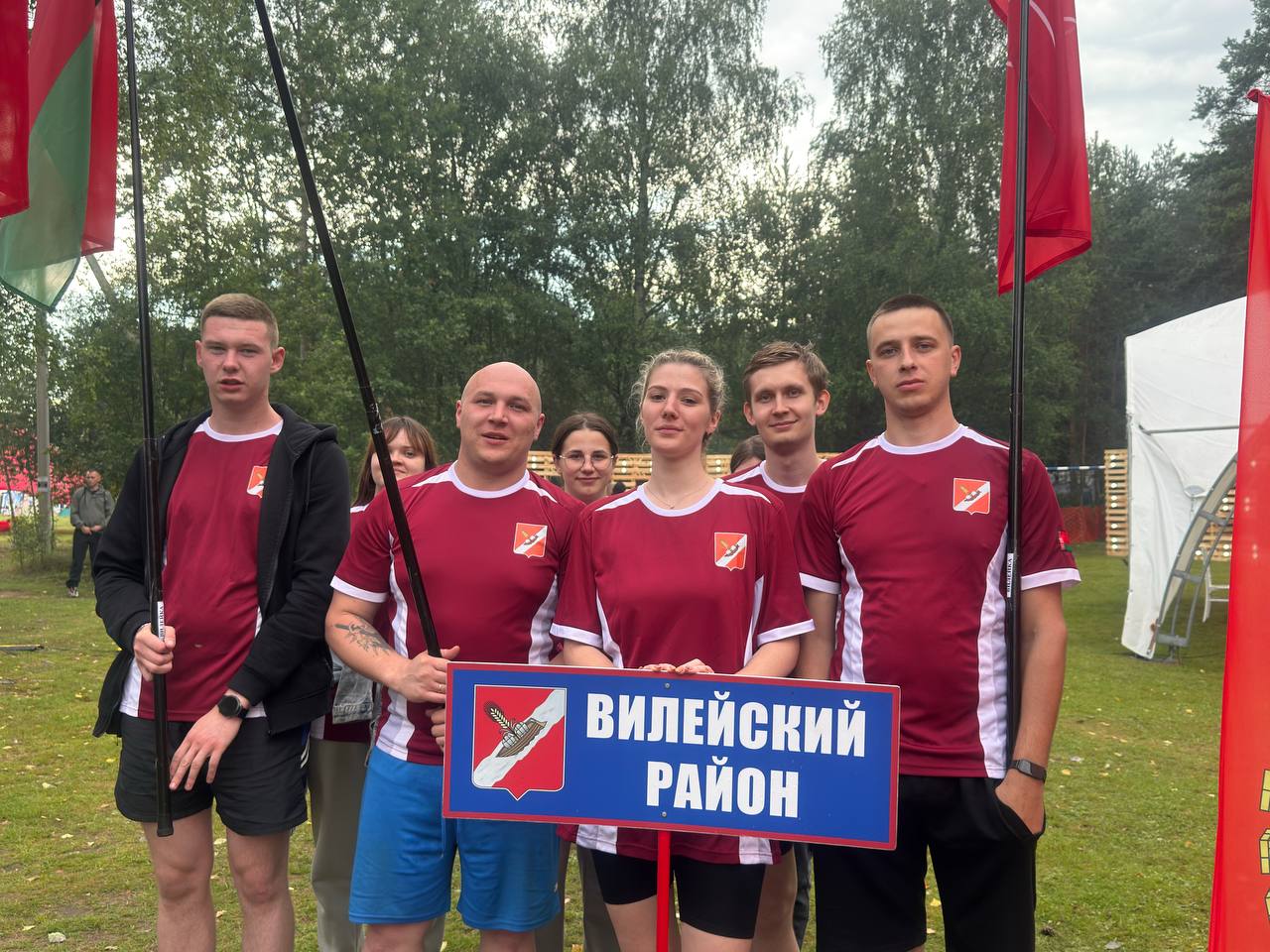 Яркое молодёжное событие лета: в Жорновке Березинского района проходит  областной "Турфест"