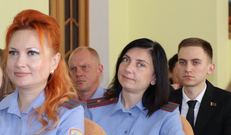 О чём говорилось  на встрече руководства района с коллективом РОВД?