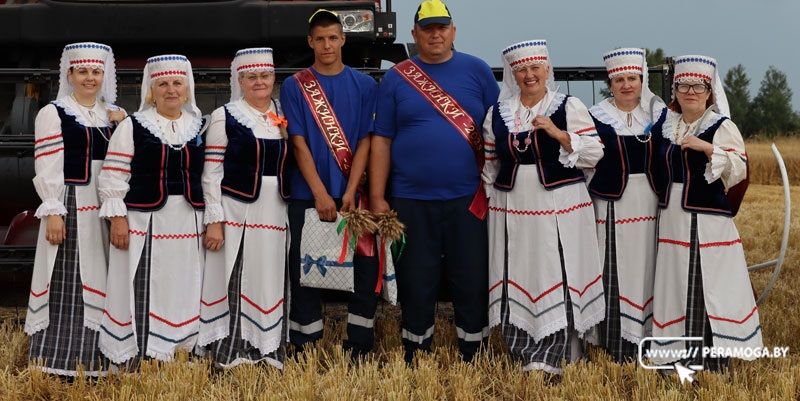 «Зажынкі» на Вілейшчыне: з песнямі, малітвай і надзеяй на багаты ўраджай