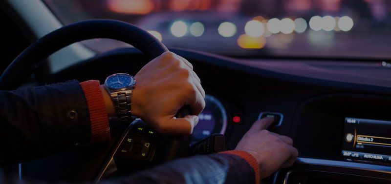 Пьяный водитель совершил таран милицейского автомобиля