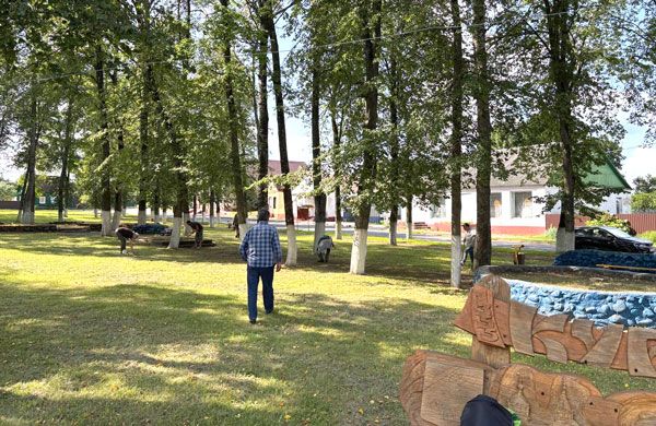 В аг. Куренец проводилось трудовое профилактические мероприятие