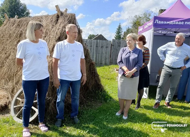 Удзельнікі Дня Савета наведалі аграсядзібу “Вілейскія прасторы”, лавандавае поле і не толькі