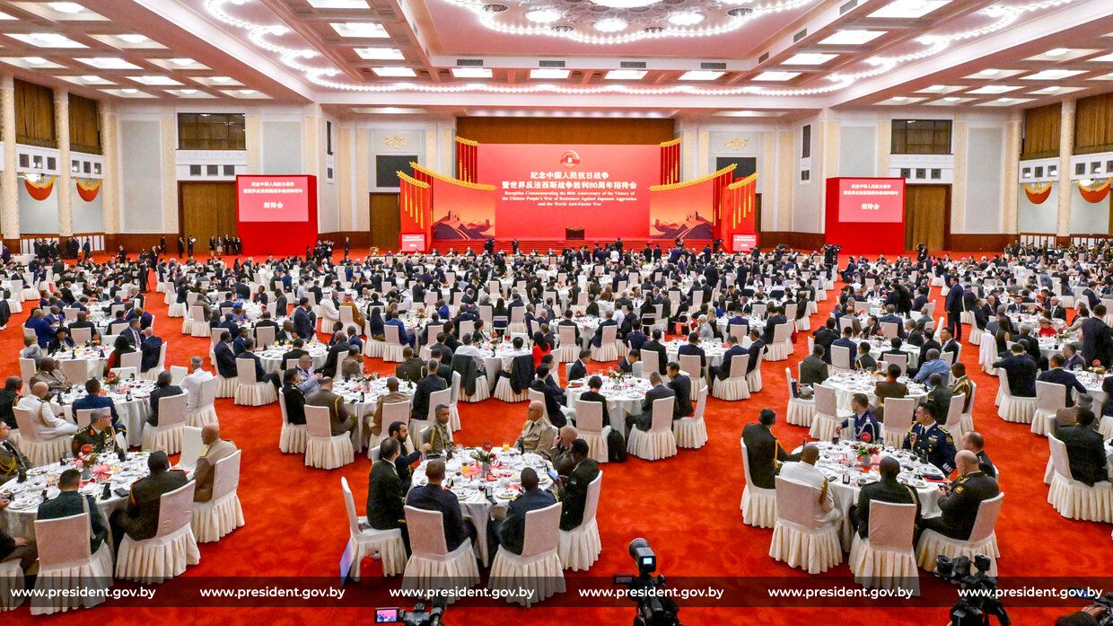 Участие в торжествах по случаю 80-летия Победы над японским милитаризмом и окончания Второй мировой войны