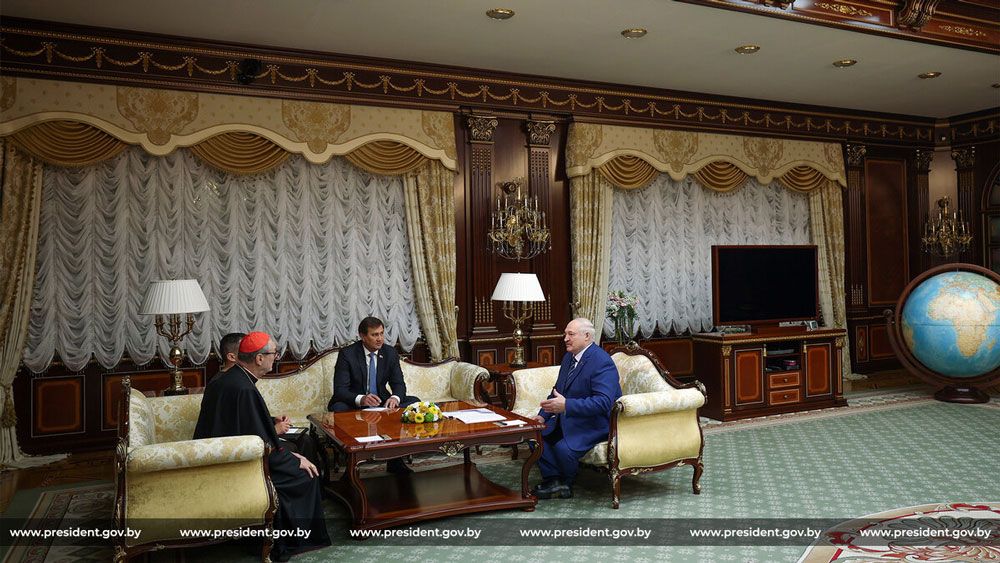 Александр Лукашенко встретился с префектом Дикастерии по делам Восточных церквей в Ватикане кардиналом Клаудио Гуджеротти