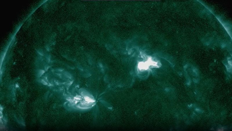 На Солнце вопреки прогнозам возобновились сильные вспышки