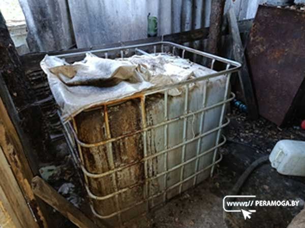 Действующий самогонный аппарат обнаружен в Вилейском районе