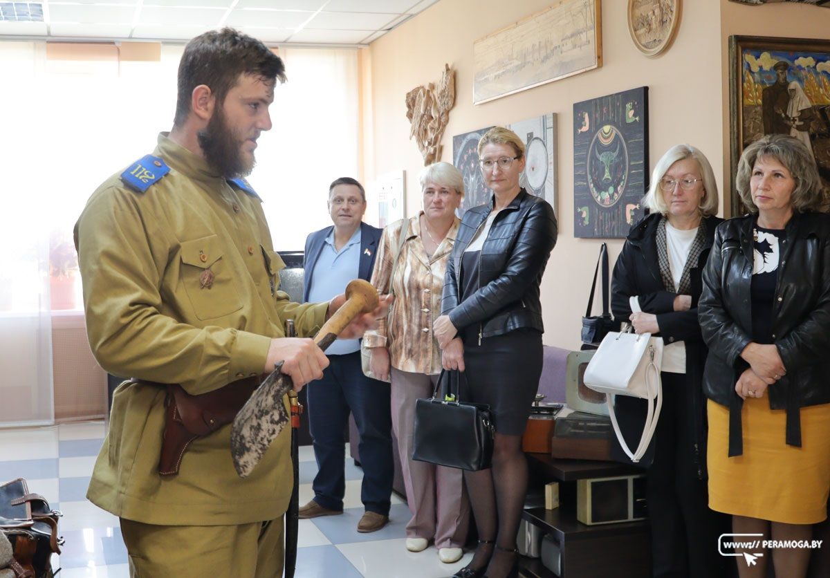 Мерапрыемства, прысвечанае 110-годдзю пераломнага вызваленчага бою за Вілейку падчас Першай сусветнай вайны, адбылося ў кінатэатры «Мір»