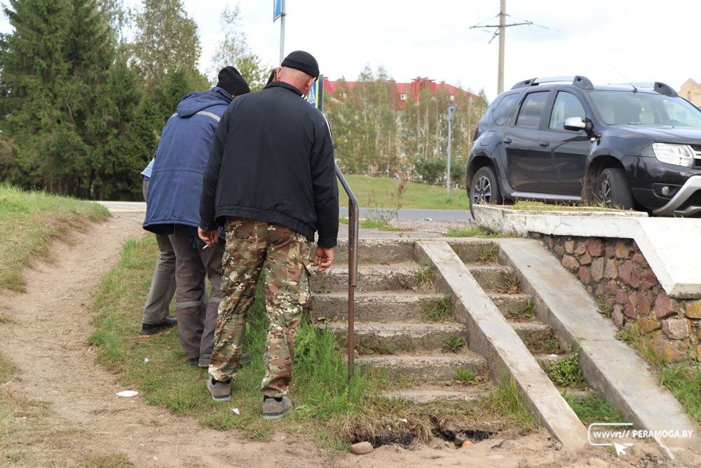 Благоустройство: где и какие ремонтные работы проводятся в Вилейке