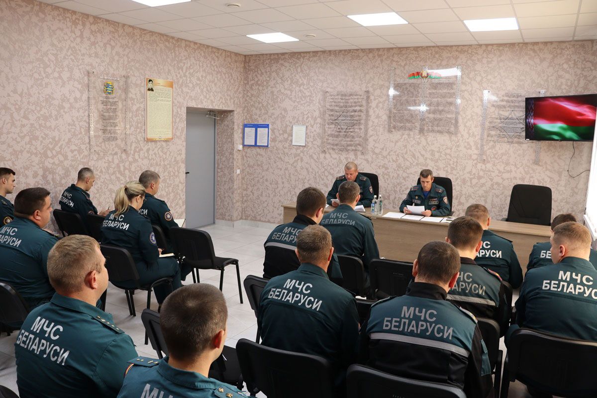 Вилейские огнеборцы подвели итоги работы за третий квартал 2025 года