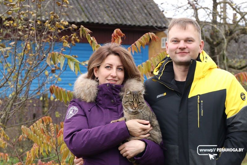 Два сердца и 100 гектаров: история фермеров Александра и Кристины Желток из Долгиново