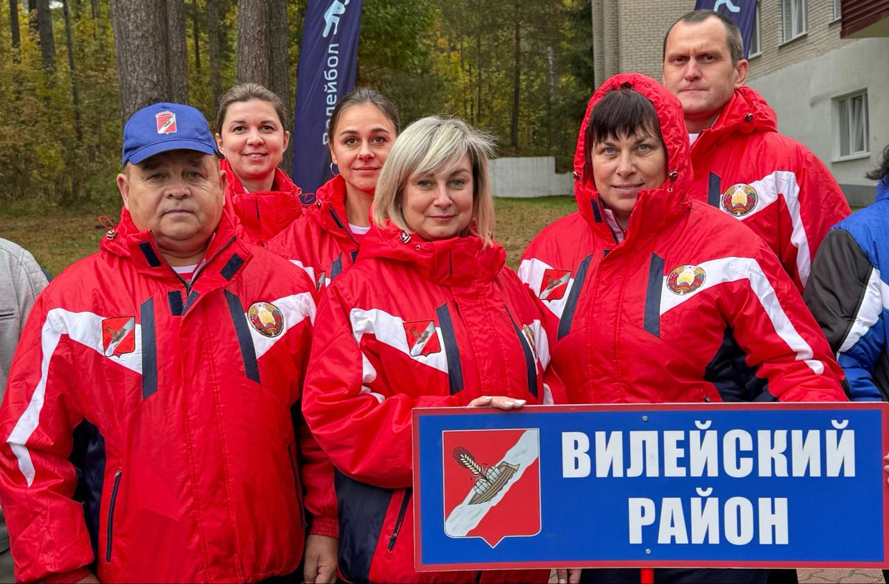 Команда Вилейского района заняла третье место в баскетбольных бросках