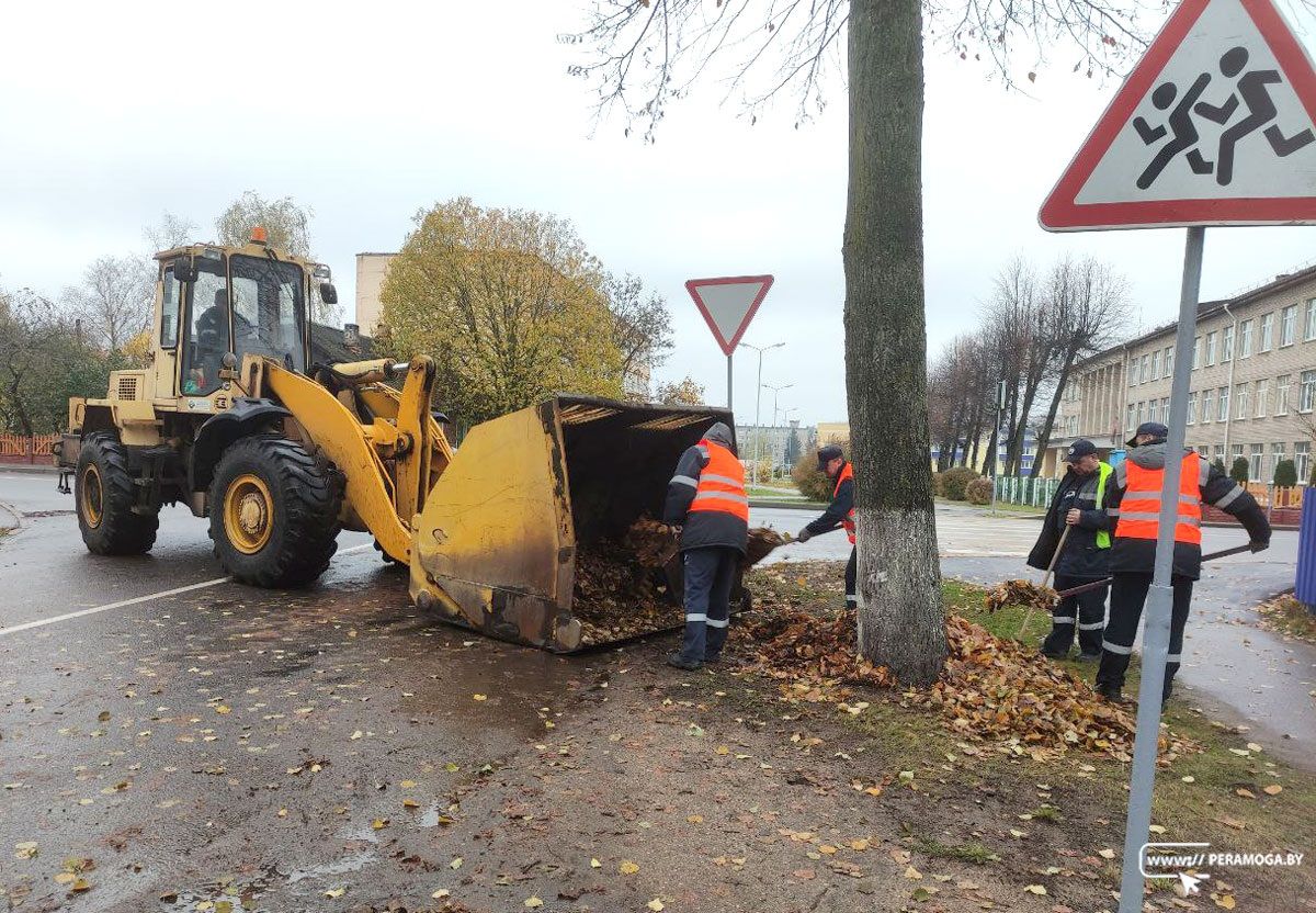 Фотофакт. Вилейчане дружно вышли на уборку территорий Фотофакт. Вилейчане дружно вышли на уборку территорий
