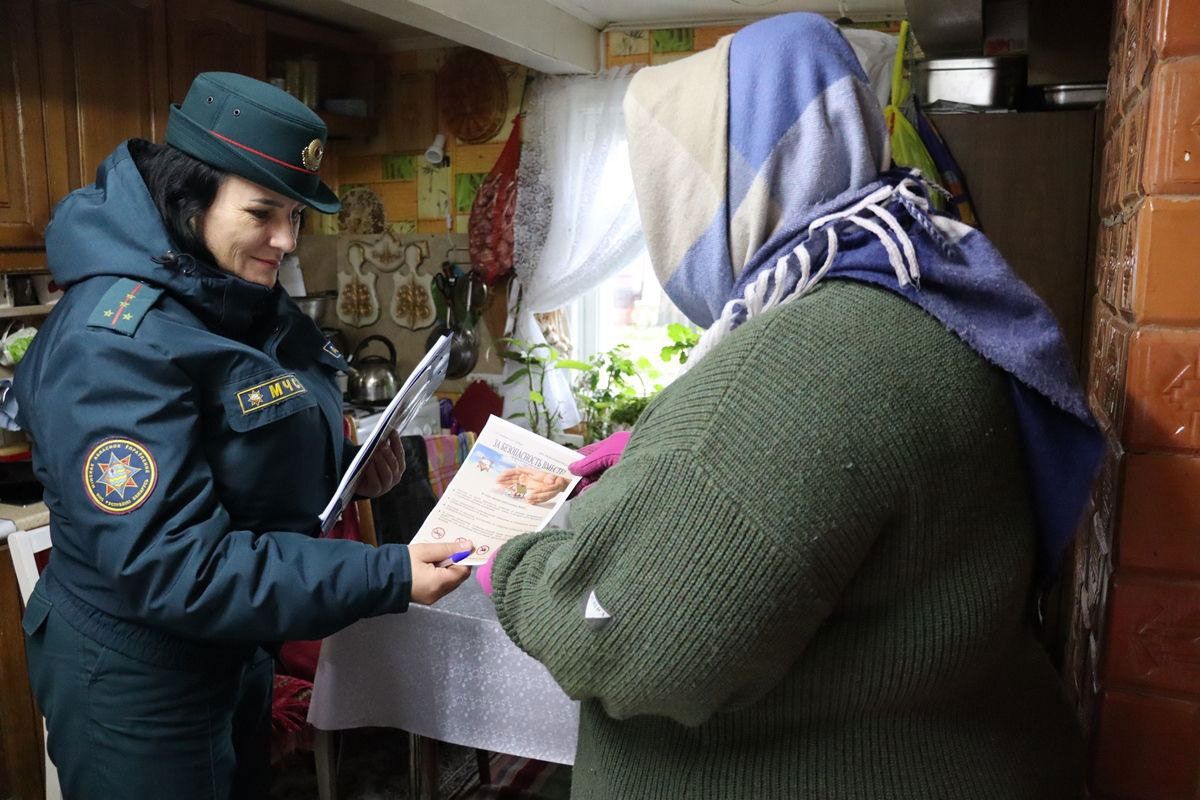 «За безопасность – вместе». В Вилейском районе проводятся рейды по жилому фонду